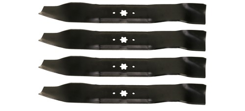 (4) USA Mower Blades® Mulching High Lift for Troy Bilt 942-0616 42" Deck