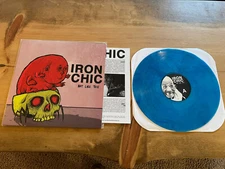IRON CHIC Not Like This NEW VINYL CLEAR BLUE LP_non 7” rvivr latterman spraynard