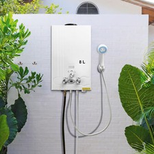 Ridgeyard RSQ8YHB 8L 2GPM Instant Tankless Boiler Water Heater with Shower  Kit for sale online | eBay