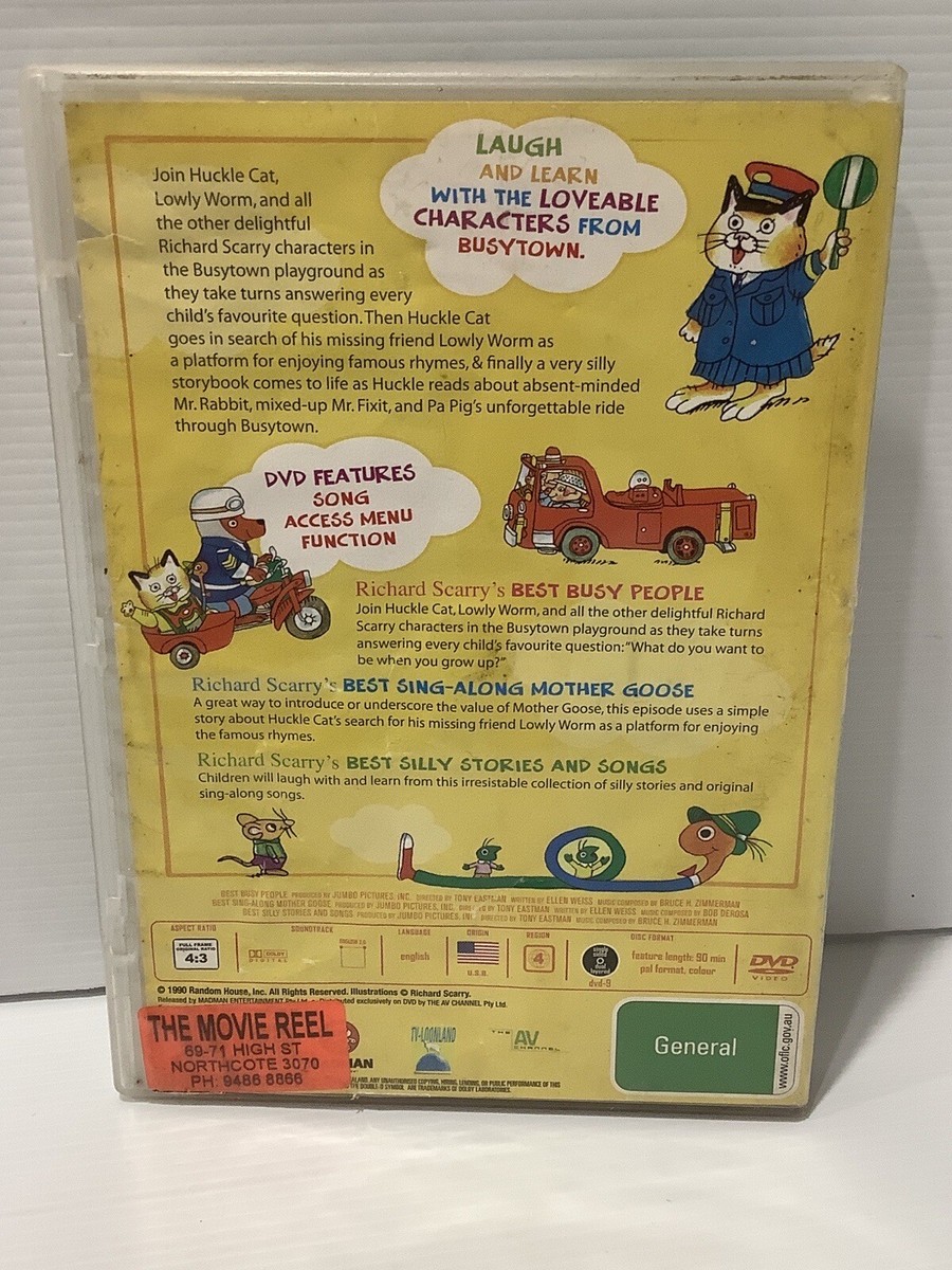 Richard Scarry's Best Imagination Collection DVD R4 Ex Rental