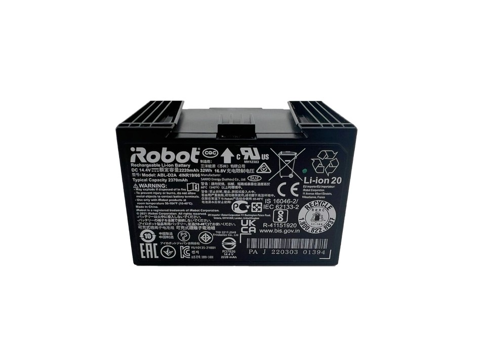 Genuine Lithium Ion Battery 2220mAh Replacement for iRobot Roomba j7 j7