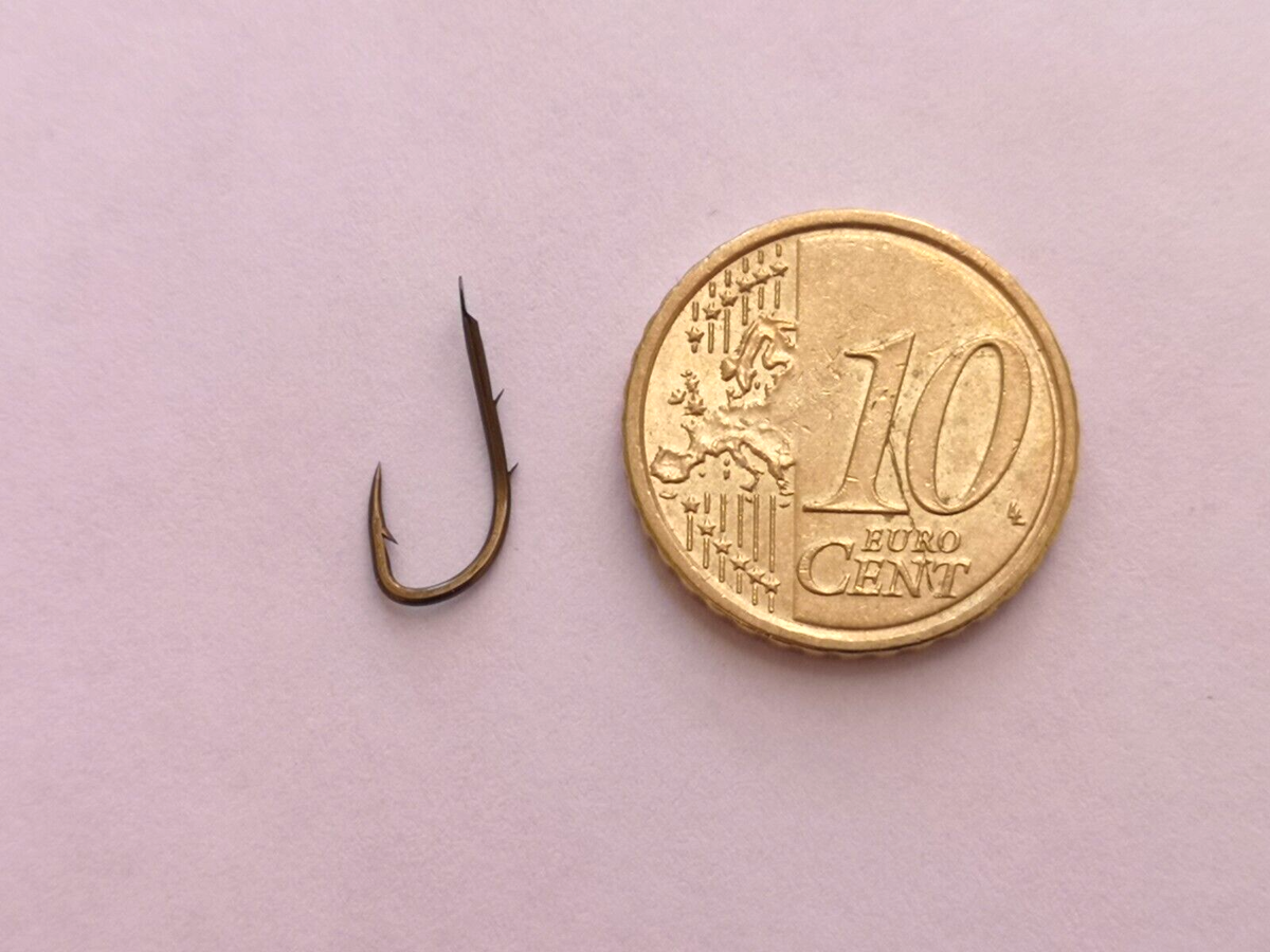 Ganci Per Mosca Bagnata Mustad Signature NINFA - S60NP-BR, Taglia 16, Pacco Da 50, Color Bronzo