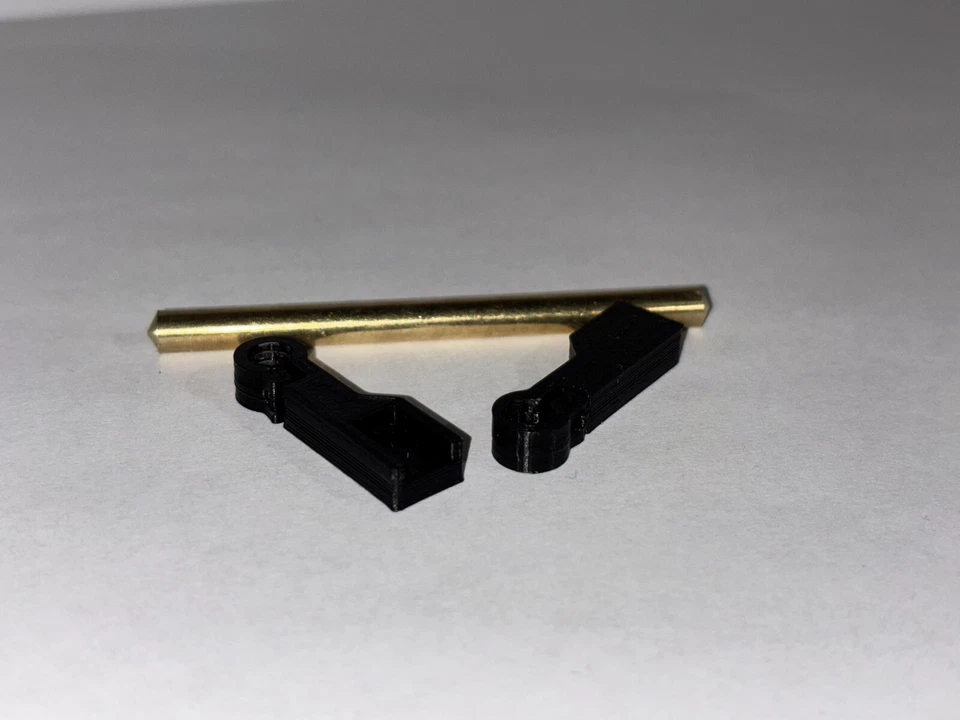 Axial SCX24 Basecamp Brass Push Bar Bumper - Image 3 of 4