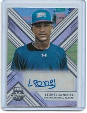 Leonel Sanchez (Orioles) Auto 2018 Elite Extra Edition Autographs #174