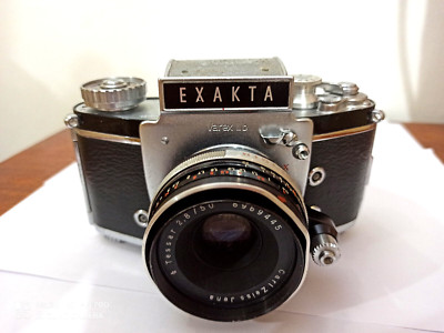 Vintage EXAKTA VX lla von 1967 35MM Objektiv Carl Zeiss Jena - ihagee dresden-