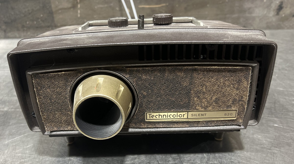 Vintage Technicolor Super 8 Projector Instant Film Loop Player