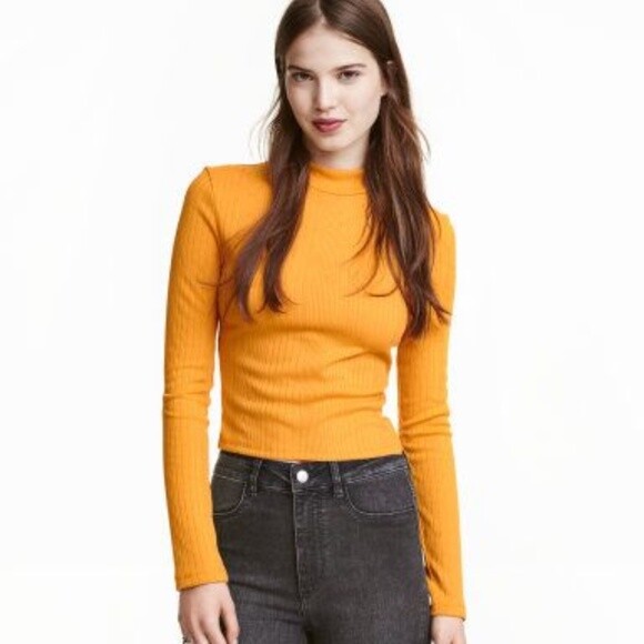 long sleeve top h&m