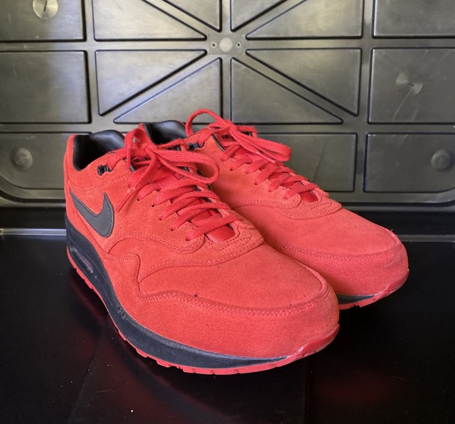 Nike Air Max 1 Pimento Red Suede 3M - ✓ Online bij Outsole