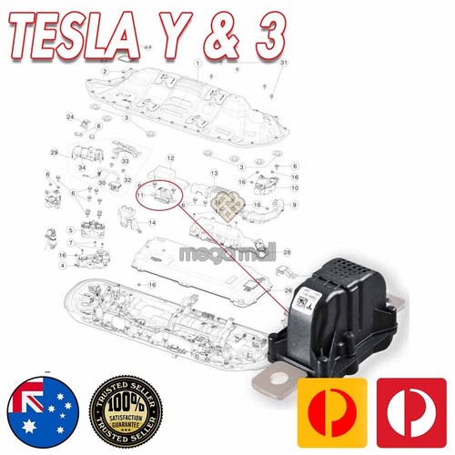 Voltage Battery Disconnect Pyrofuse Pyro Fuse For Tesla Model 3 Y #106468900J - 第 3/12 張圖片