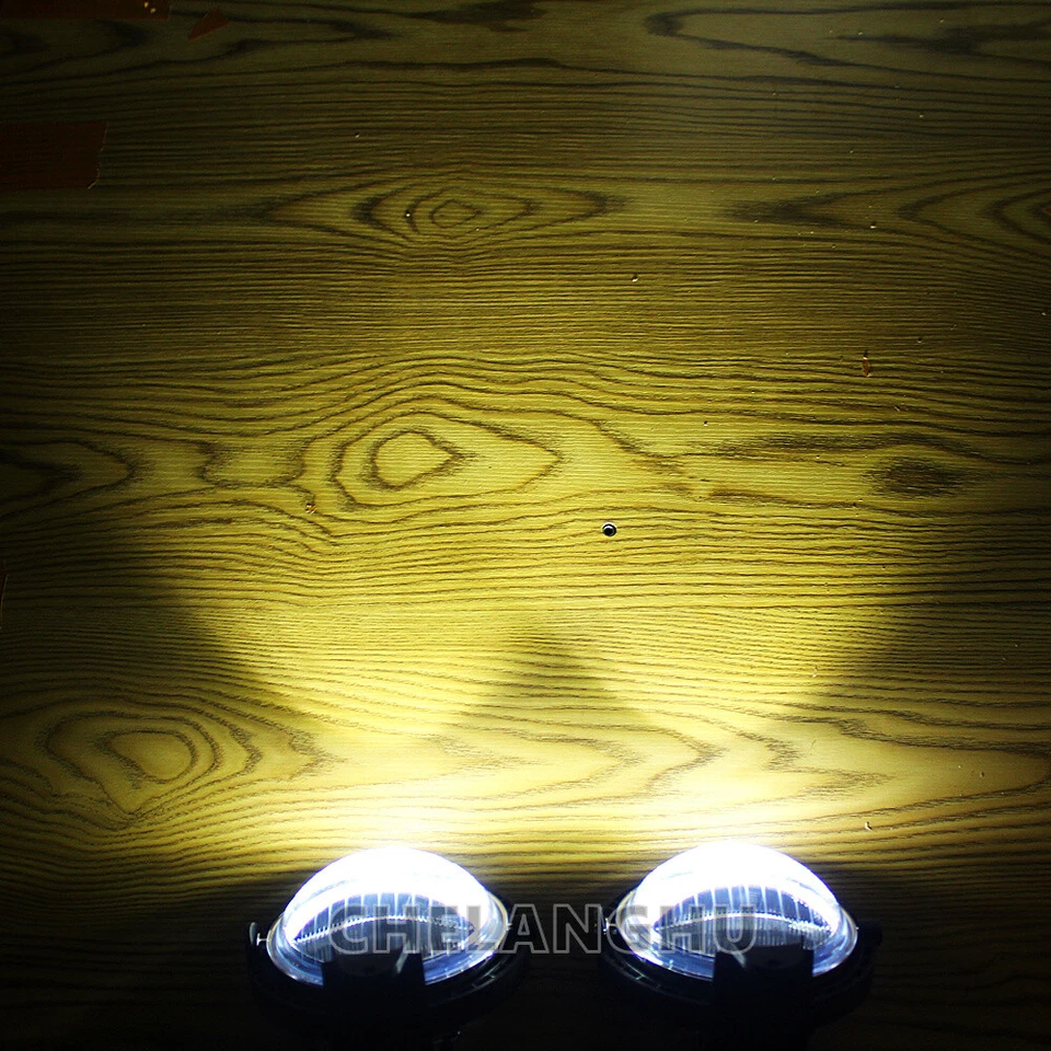 Pair Left & Right Front LED Fog Light Lamp For Mini Cooper R56 2006-2014 - Imagem 3 de 4