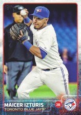 2015 Topps #443 Maicer Izturis Toronto Blue Jays