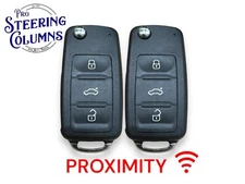 11-16 Jetta Passat Keyless Go Proximity Remote Key Fob New NBG010206T (2 Pack)