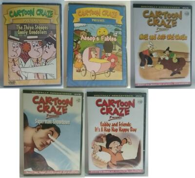 Cartoon Craze Presents: Old School Cartoons in a slim case $2.50 each