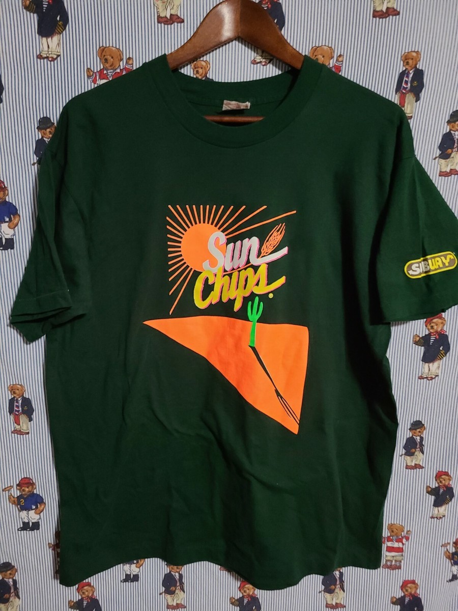 Vintage 90s Sun Chips T Shirt Subway Single Stitch Food