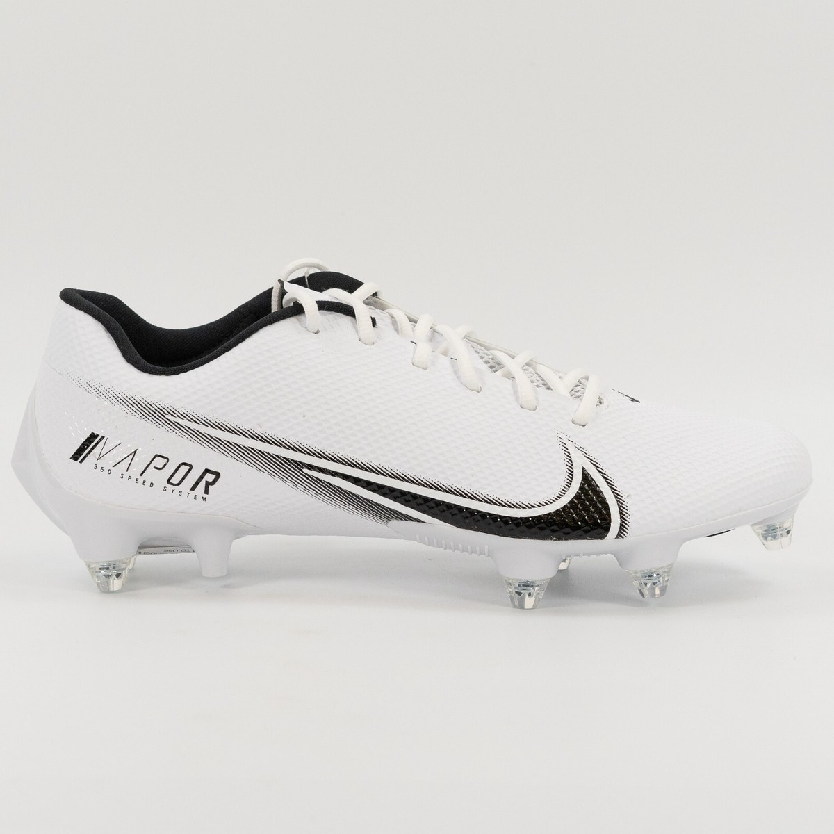 Nike Vapor Edge Speed 360 2 D Wide “White Black”
- Size 13 Men. Nike Vapor Edge Speed 360 2 Football Cleats Mens Sz 13 Wide  main image 2