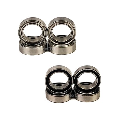 Cuscinetti MR128-2RS 8x12x3,5mm (10 Pezzi) Per RC, Tamiya, Traxxas, Losi - Guarnizioni In Gomma E PTFE