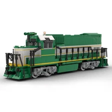 ZITIANYOUBUILD California Northern GP15 Retro Train 1439 Pieces MOC Build