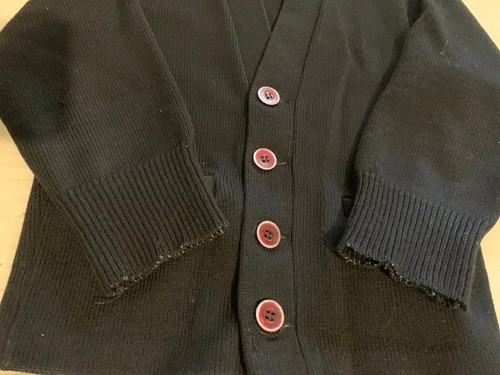 School Apparel Navy Blue School Uniform Cardigan Sweater Size Y-XS (5) USA Made - Picture 11 of 11