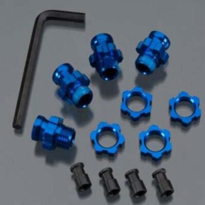 Traxxas 5853X Aluminum 17mm Wheel Adapter Set Stampede Slash Rustler