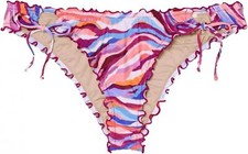 shade  Shore Tie Detail High Leg Extra Cheeky Ruffle Bikini Bottom 83976432 XL