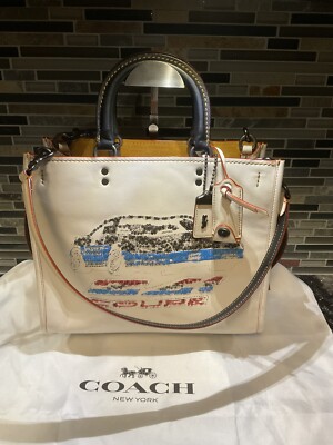 ROGUE ローグ MESSAGE Coach 1941 Rogue Race Car ZL1 Glovetanned Pebble Leather 20315