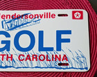 Novelty Tag  Vintage Tag Egolf Hendersonville NC Car Tag Plastic Truck Tag Decor — photo 3