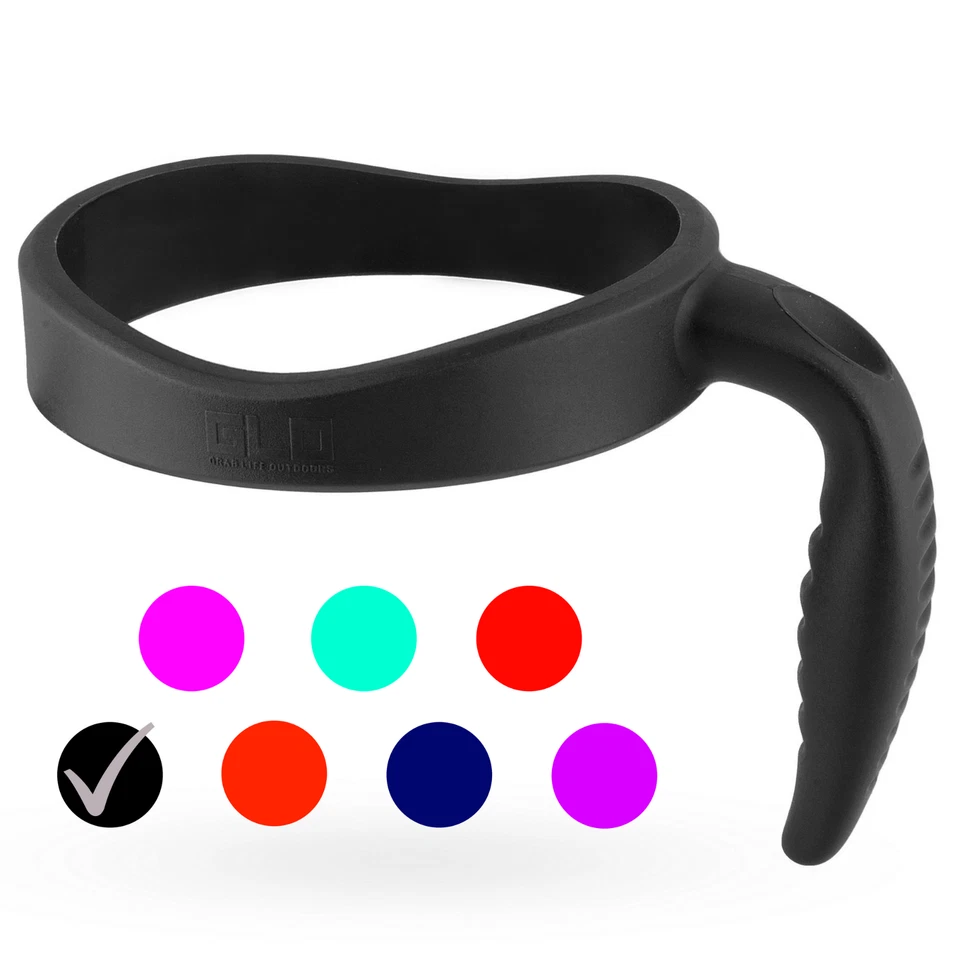 GRAB LIFE OUTDOORS 40 Oz Tumbler Handle - 7 Colors - Fits RTIC, Ozark Trail & More - Free Shipping