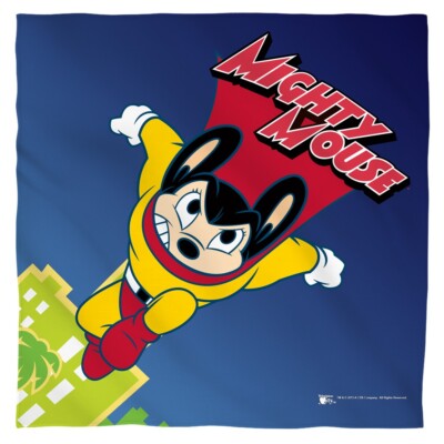 Mighty Mouse ''City Watch'' Bandana - 22'' x 22''