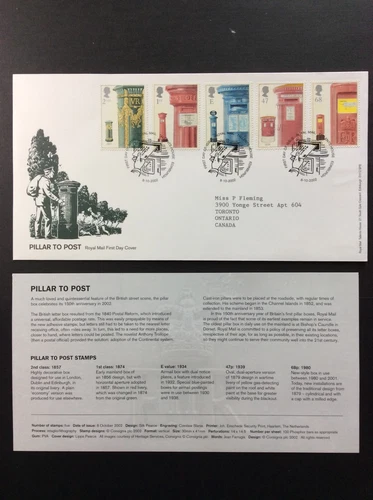 BroadviewStamps Great Britain #2076-80 FDC.  Yes, combined shipping is offered.