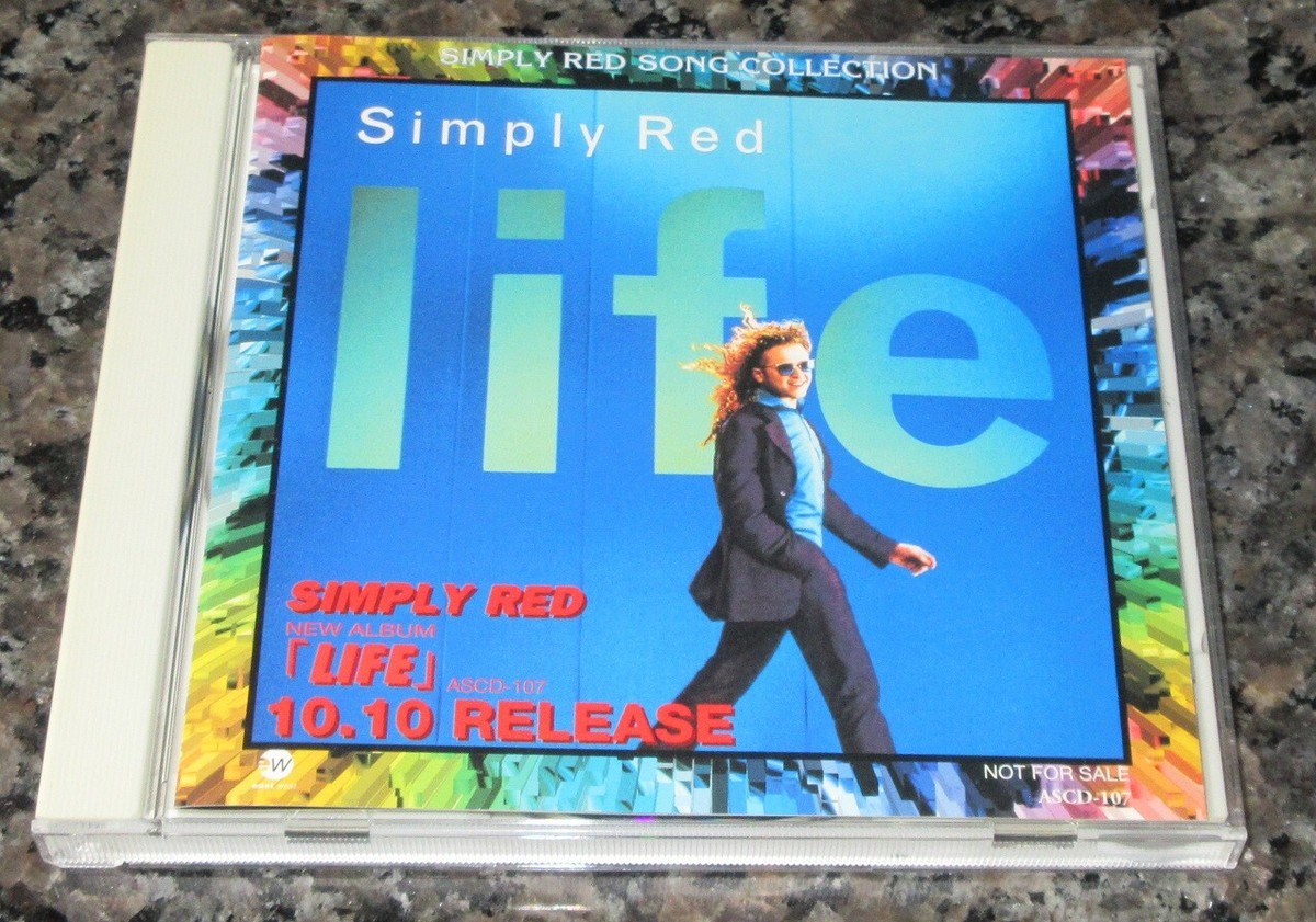 【ashosm36j】Promo、Single5枚セット Simply Red JAPAN PROMO ONLY CD Song Collection OFFICIAL more
