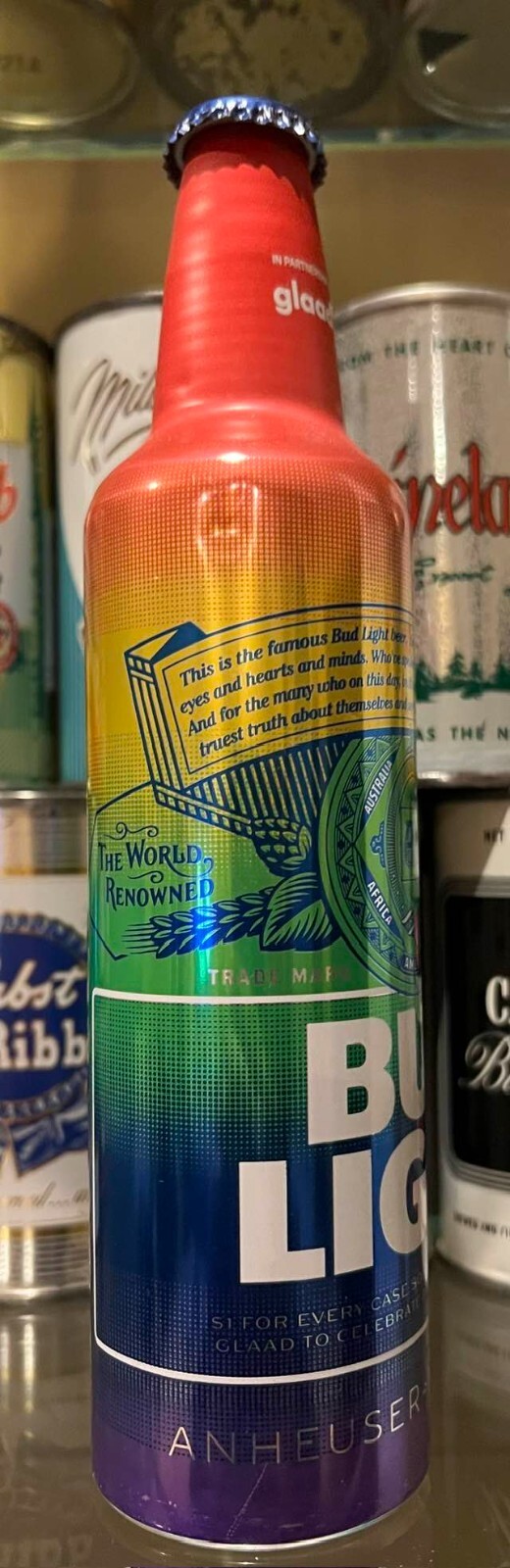 Bud Light Pride Bottle