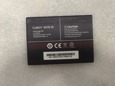 Cubot Note 20 New Replacement 4200mAh 3.85V Battery For Cubot Note 20
