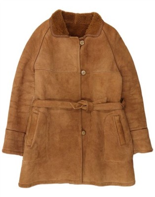 Everest Damen Lammfellmantel IT 50 XL Beige ID02