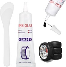 Flintronic 60ml Reifenkleber, Reifenreparatur-Kleber, Hohe