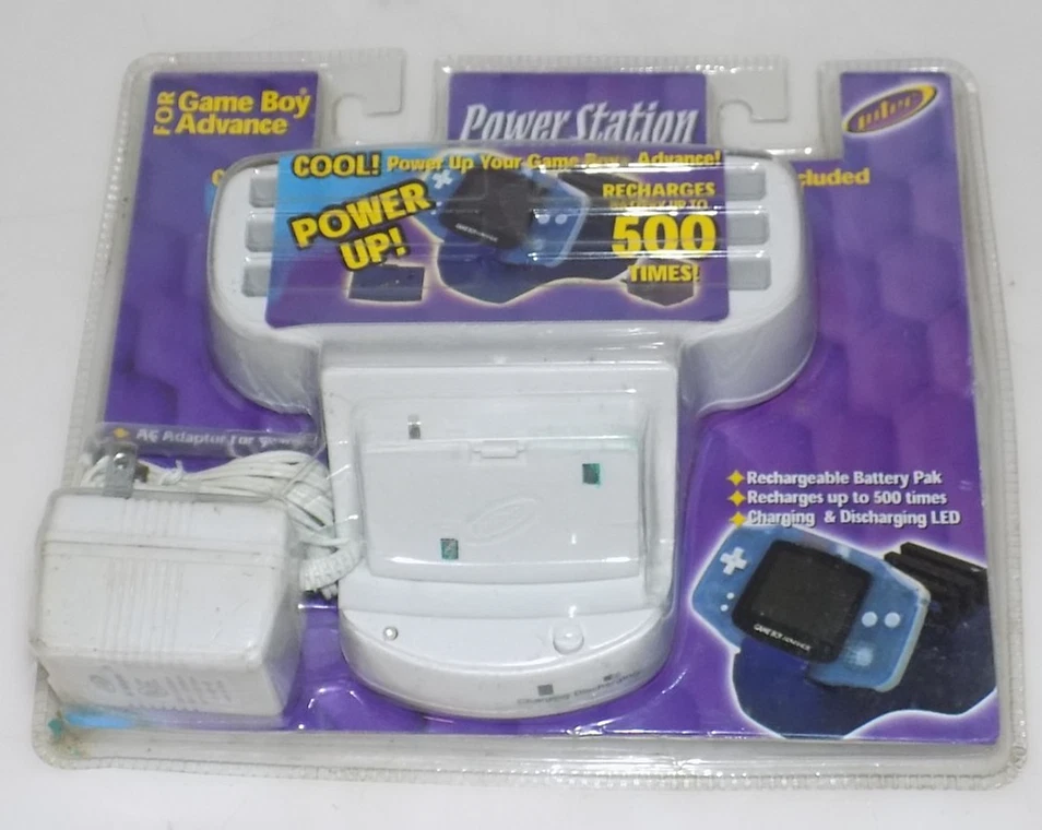 GAMEBOY ADVANCE, INTEC G3225 RECHARGEABLE POWER PACKPOWER STATION *NEW OLD STOCK - Image 2 of 4