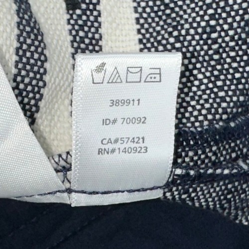 Loft The Riviera kurze blau gestreifte maritime Shorts mit Knöpfen Größe 12 - Bild 10 von 14