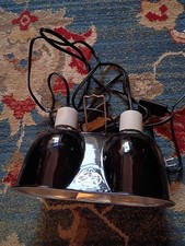 Zoo Med Heater Double Light Heat Lamp great for baby reptile , Never Used.