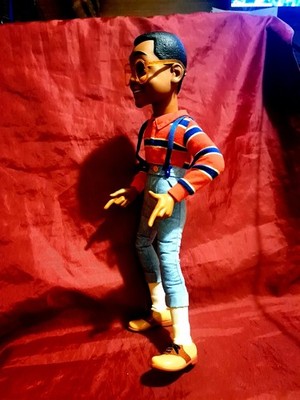 Vintage 1991 Steve Urkel Hasbro Talking Doll Family Matters WORKS