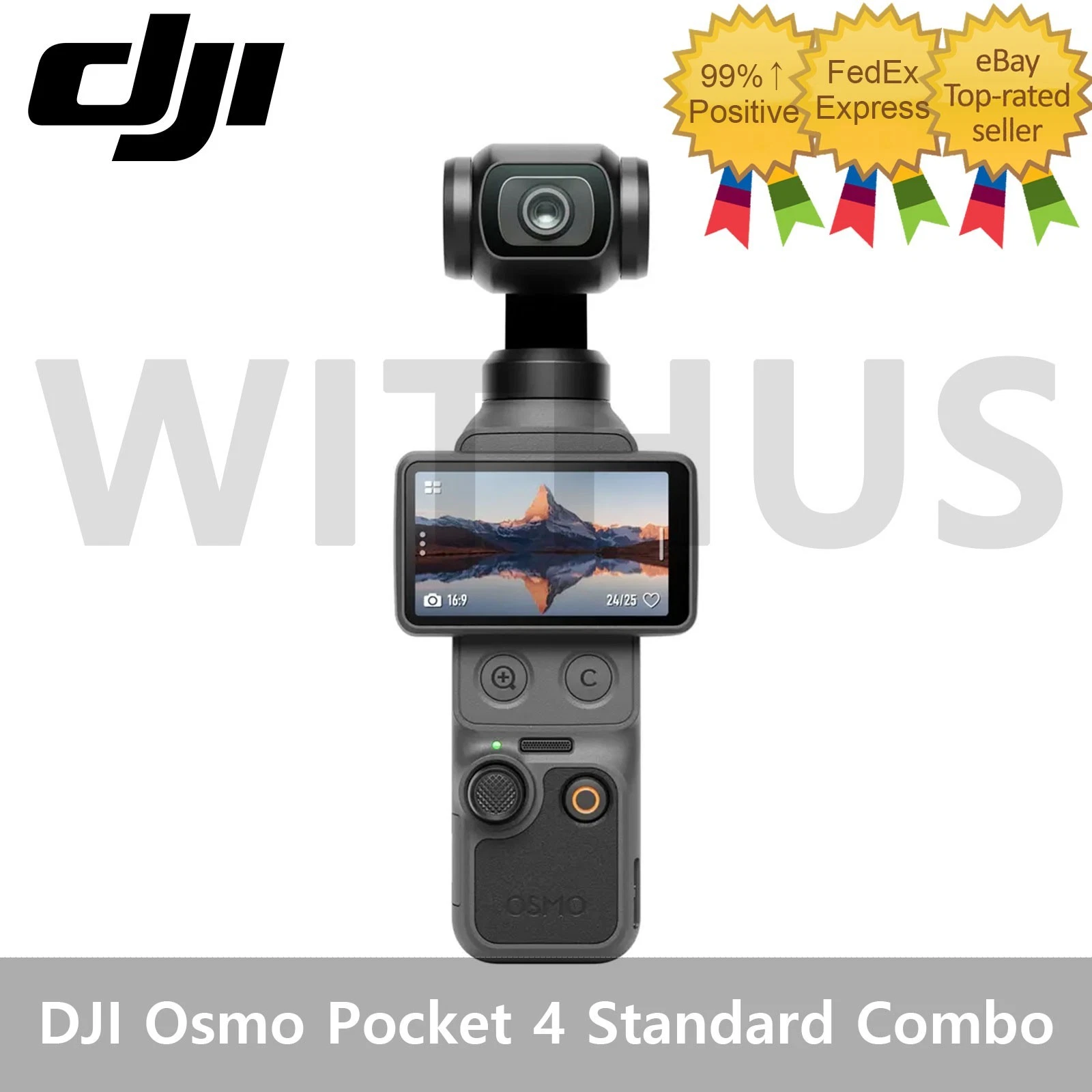 DJI Osmo Pocket 4 Standard Combo 4K 240fps Gimbal Camera Vlogging