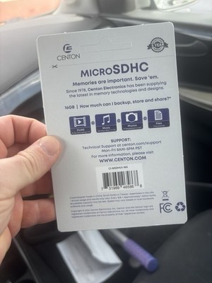 Centon MICRO SDHC Mobile Memory Upgrade 16GB Class 10 NEW