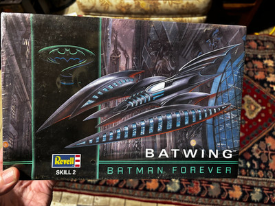 Revell Batman Forever 1/32 Scale Batwing Plastic Model Kit SEALED In Plastic MIB
