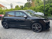 Audi A1/S1 OEM 18 Inch Black / Polished Wheels Set of 4  with 5th spare 