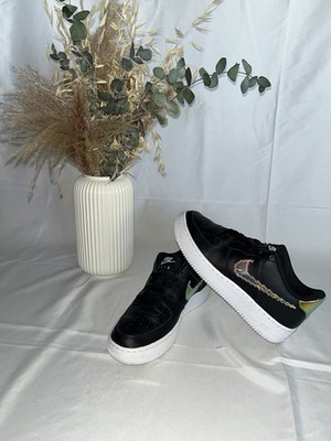 Nike Air Force 1 LV8 (GS) Sneaker In Schwarz-Metallic