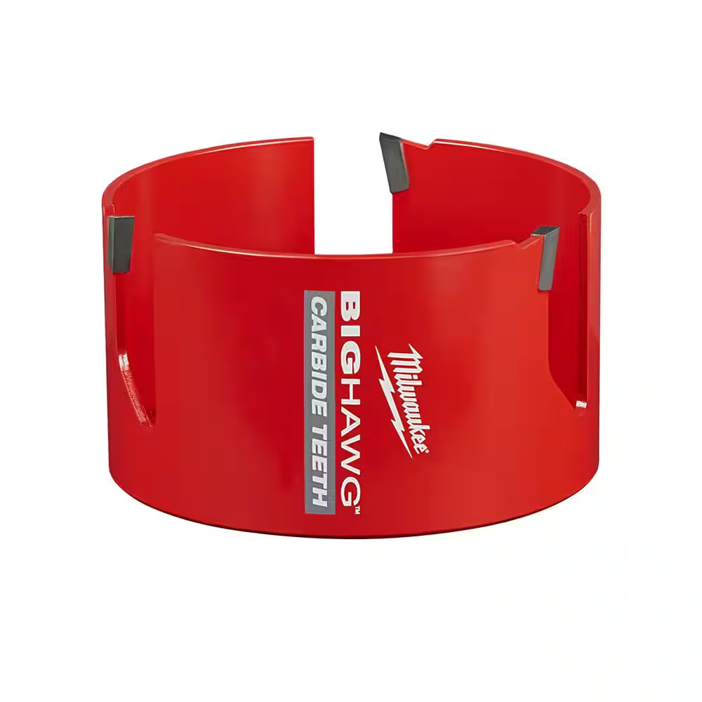 BIG HAWG Carbide Hole Saw Kit (9-Piece) with PACKOUT Case