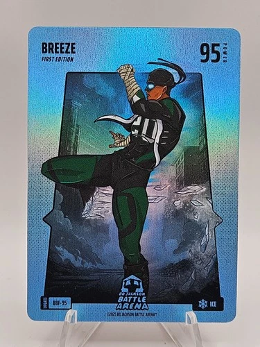 Bo Jackson Battle Arena Update Blue Ice Battlefoil Breeze Breece Hall #BBF-95