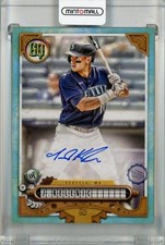 2022 Topps Gypsy Queen Seattle Mariners Jarred Kelenic Autographs Blue 87/99