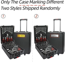 899PCS Complete Tool Set with Rolling Box for Home and Auto Repair
