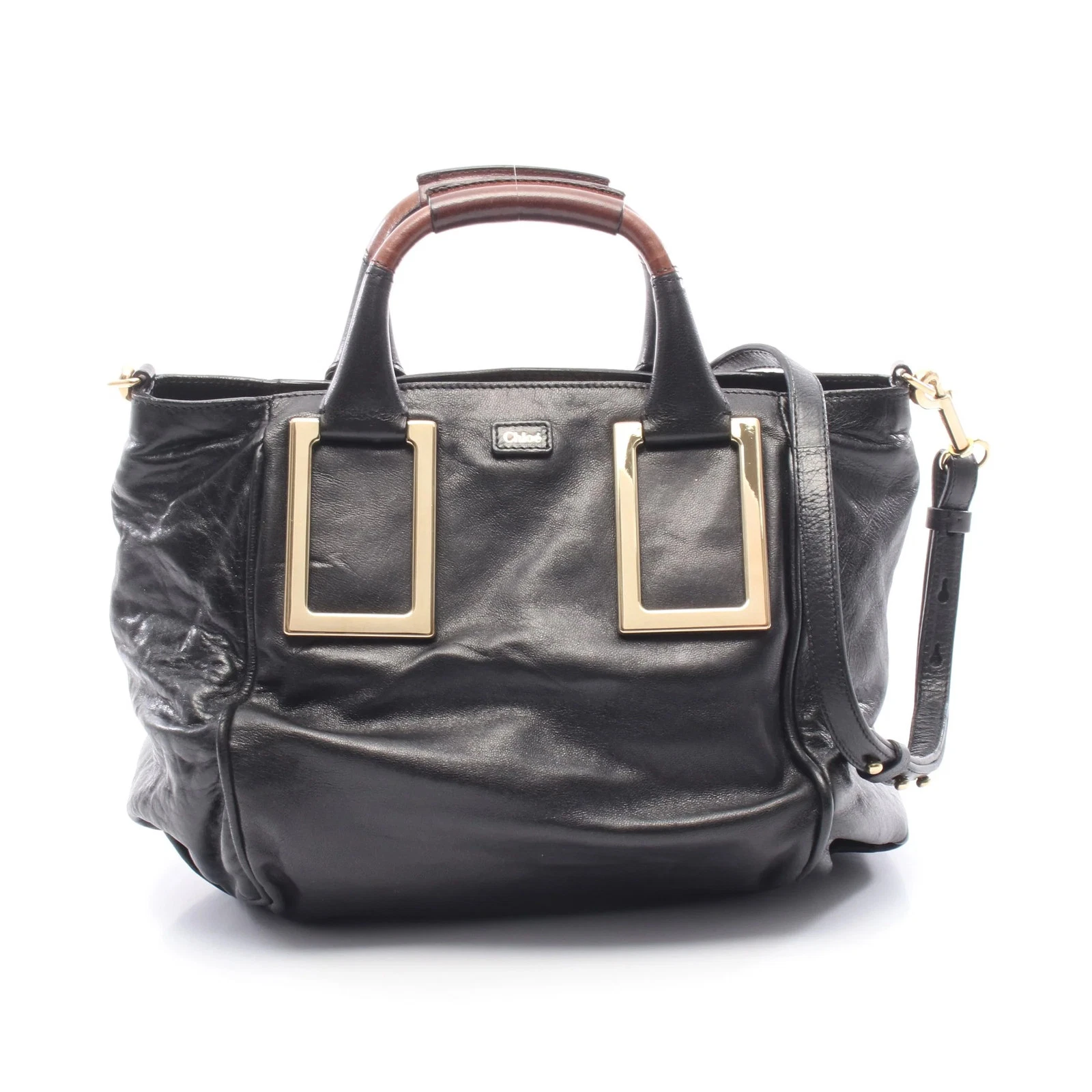Chloe — Chloe Handbag Black Leather #RCB3750