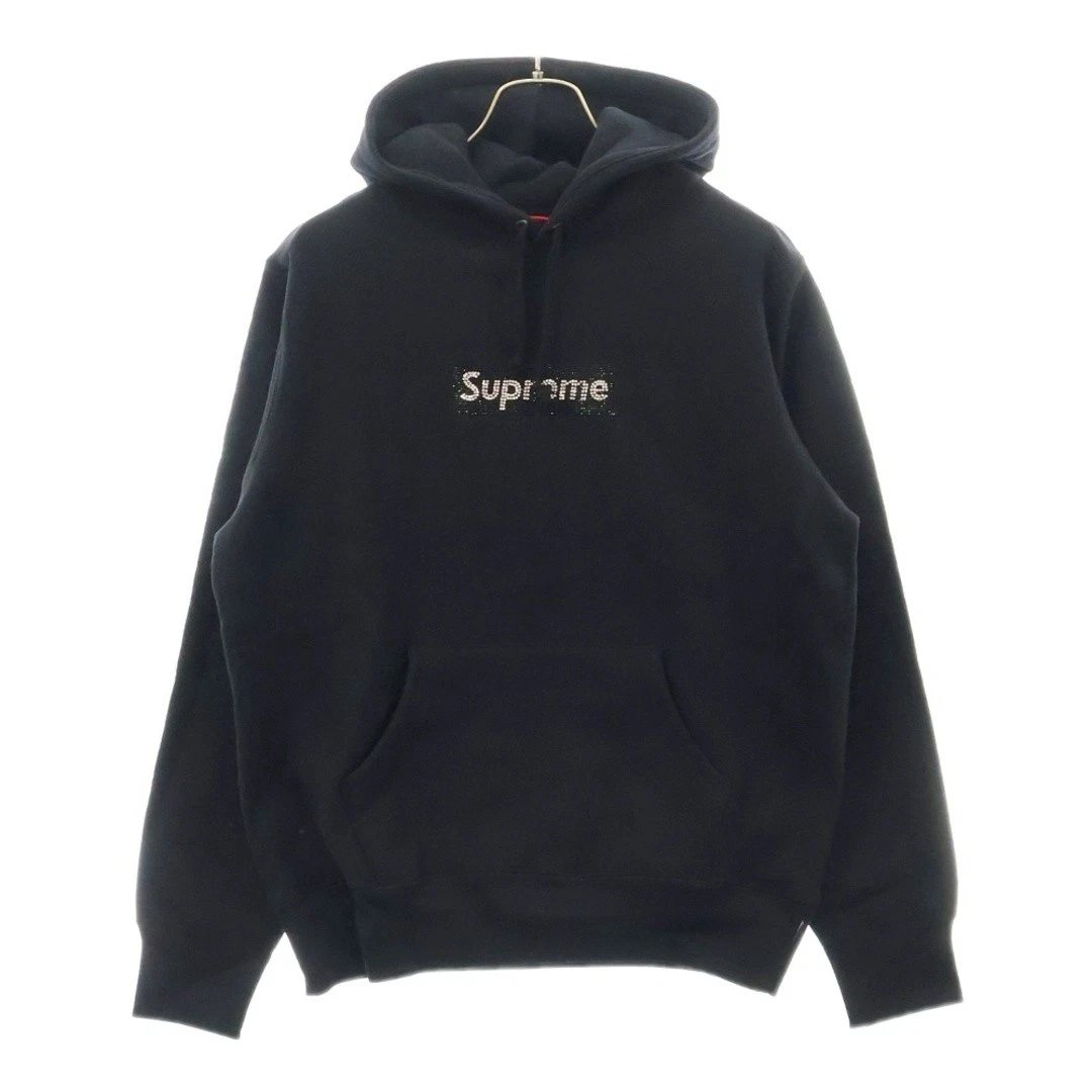 SUPREME 19SS x SWAROVSKI boîte logo sweat à capuche pull sweat à capuche occasion 2