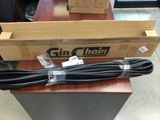 Gin Chain Universal Garage Door Bottom Seal Weatherstrip Rubber 16.5 Feet Long